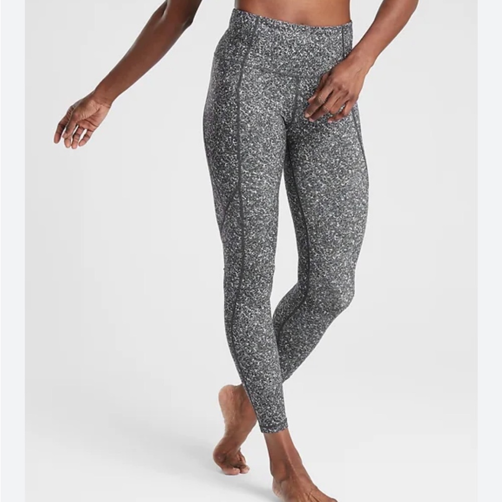 Athleta Salutation Stash Pocket Pebble Beach Tight IN POWERVITA